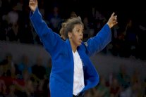 ذهبية وزن تحت 57 كلغ للاعبة الجودو البرازيلية سيلفا