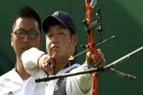 ذهبية فرق الرجال في القوس والنشاب لكوريا الجنوبية