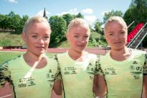 التوائم الاستونيات الثلاث ليلى ولينا وليلي صفحة جديدة في تاريخ الألعاب