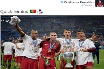 رونالدو يرد على هجوم مورينيو بصورة عبر 