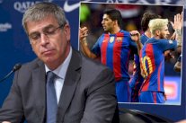 نائب رئيس برشلونة مهاجما 