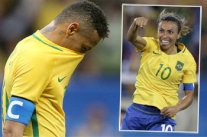 الجماهير البرازيلية تغني ساخرة : مرتا أفضل من نيمار