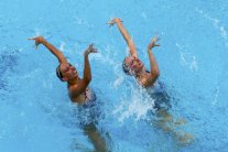 سباحة إيقاعية: ذهبية الزوجي الحر لروسيا