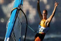 شراع: ذهبية اللوح الشراعي للهولندي فان ريسيلبرغ