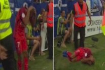 لوكاس مورا غاضب بعد حادثة كورسيكا