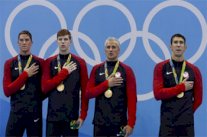 الولايات المتحدة تحرز ذهبية التتابع 4 مرات 200 م حرة للرجال