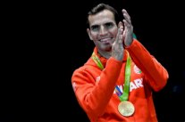 ذهبية فردي الحسام للمجري شيلاغي