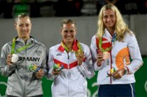 ذهبية فردي السيدات في كرة المضرب للبورتوريكية بويغ