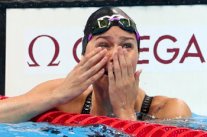 السباحة الدنماركية بلوم تحرز ذهبية 50 م حرة