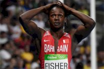 خروج البحريني فيشر من نصف النهائي بانطلاقة خاطئة