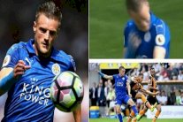 جيمي فاردي يعاقب نفسه بلكمة على وجهه