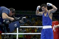 ذهبية وزن 69 كلغ في الملاكمة للكازخستاني ييلوسينوف