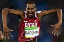 فضية مسابقة الوثب العالي للقطري برشم