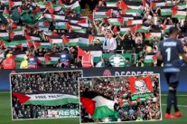 أعلام فلسطين... سلاح بطل أسكتلندا أمام نادٍ إسرائيلي!