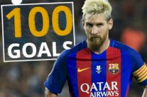 ميسي يبصم على هدفه الـ100.. وإشبيلية الضحية المفضلة