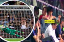 جوردي ألبا يراهن بيكيه على برافو ويفوز بـ 20 يورو !