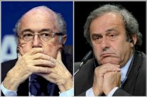 بلاتر وبلاتيني في مقر محكمة التحكيم الرياضي