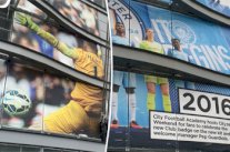 مانشستر سيتي يزيل صورة جو هارت من ملعب 