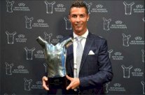 كريستيانو رونالدو يظفر بجائزة أفضل لاعب في أوروبا