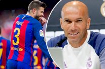 زيدان يرد على سخرية بيكيه من فوز ريال مدريد بدوري الأبطال