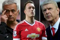 مورينيو يعتزم الاحتفاظ بفيل جونز حتى لا ينتدبه فينغر لآرسنال