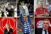 كارلو أنشيلوتي أول مدرب يعمل في الدوريات الخمسة الكبرى