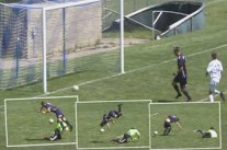 هدف سينمائي في دوري المدارس الأمريكية