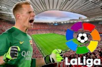 الحارس الألماني تير شتيغن يدخل تاريخ الدوري الإسباني