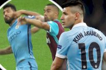 أغويرو مهدد بالغياب عن دربي مدينة مانشستر بسبب 