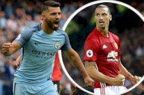 اغويرو يؤكد : لا أتنافس مع إبراهيموفيتش على لقب هداف البريمير ليغ