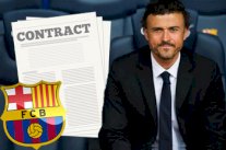 إنريكي يطلب تأجيل مفاوصات تجديد عقده للتركيز مع برشلونة