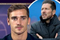 غريزمان يربط استمراره مع أتليتكو مدريد بمستقبل مدربه سيميوني