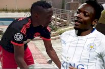 أحمد موسى مهاجم ليستر سيتي يظهر بقميص مانشستر يونايتد