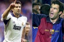 فيغو يوضح أسرار انتقاله من برشلونة إلى الغريم ريال مدريد