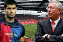 غوارديولا أهدر فرصة اللعب مع اليونايتد بعد رفضه لقاء فيرغسون