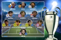محرز رفقة ميسي وأغويرو في تشكيلة الجولة الأولى لأبطال أوروبا