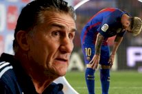 مدرب الأرجنتين ينتقد برشلونة لاشراكه ميسي في جميع المباريات