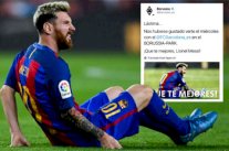 منافس برشلونة في دوري أبطال أوروبا يتعاطف مع ميسي بعد إصابته