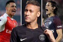 نيمار يطلب من باريس سان جرمان التخلص من كافاني والتعاقد مع سانشيز