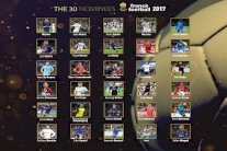 28 لاعبا ينافسون ميسي ورونالدو على جائزة الكرة الذهبية