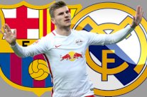 برشلونة يصارع ريال مدريد على خدمات مهاجم لايبزيغ