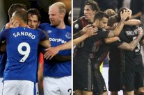 ايفرتون و ميلان لرفع معنوياتهما قاريا بعد التقهقر المحلي