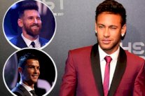 ميسي و رونالدو يتجاهلان نيمار في تصويت جائزة