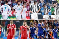 بداية متواضعة لأبطال الدوريات الأوروبية الكبرى في موسم (2017-2018)