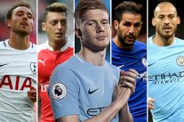 البلجيكي دي بروين افضل مهندس للأهداف في الدوري الإنكليزي