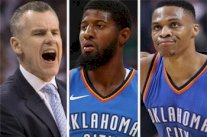 تغريم نجمي اوكلاهوما وستبروك وجورج ومدربه دونوفان لانتقادهم التحكيم