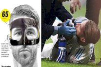 راموس يستعد للعودة إلى الملاعب بقناع فورمولا 1