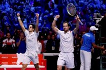 تقدم فرنسا على بلجيكا في اليوم الثاني من نهائي كأس ديفيس