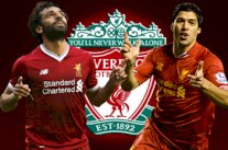 محمد صلاح حقق مع ليفربول حصيلة متقاربة مع لويس سواريز