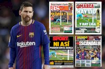 هدف برشلونة الملغى ضد فالنسيا يصنع الحدث في وسائل الإعلام الإسبانية